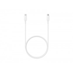  Кабел USB-C към USB-C 45W 2M (кут.) Бързо Зреждане - Бял