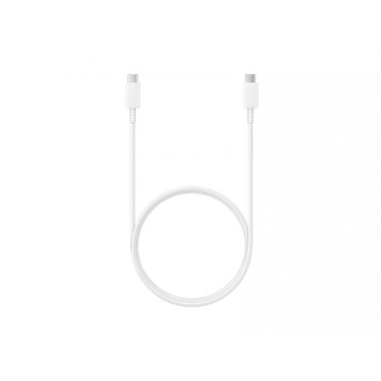 Кабел USB-C към USB-C 45W 2M (кут.) Бързо Зреждане - Бял