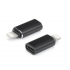 OTG Микро USB женско / Lightning мъжко GT12 GT-12 OTG-15 GT15