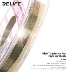 RELIFE RL-059А 100M 0.03MM Конец за разглобяване на мобилни телефони Дънна платка Чип CPU Cutter (за извити телефони)