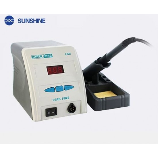 Цифрова антистатична станция за безоловно запояване 90W QUICK 236 ESD