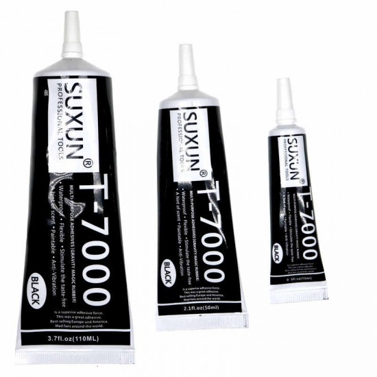 T7000 Мулти Лепило за лепене тъч към рамка Черен - 50ML