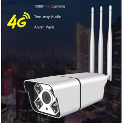 B5 - 4G 2МP камера Външна водоустойчива камера за видеонаблюдение със 3 антени SIM карта 4G / WIFI
