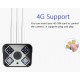 B5 - 4G 2МP камера Външна водоустойчива камера за видеонаблюдение със 3 антени SIM карта 4G / WIFI