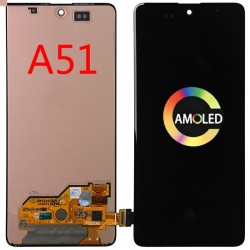 LCD Дисплей с тъчскрийн за Samsung A51 4G OLED с 2мм по-стеснен работен екран