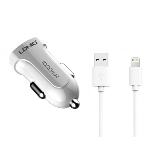12V Зарядно LDNIO DL-C17 1A USB към Lightning