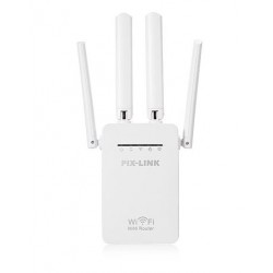 WR09 Безжичен WiFi мрежов WR09 повторител и усилвател PIX-LINK 300Mbps