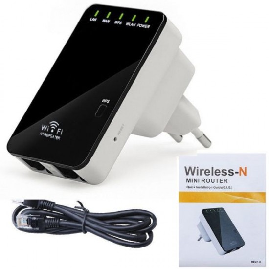 WR03 300M Wireless-N Wifi Repeater репитер усилвател за усилване на сигнала