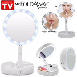 Сгъваемо LED огледало MY FOLDAWAY MIRROR - Малка