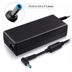 Зарядно за лаптоп HP 19.5V 6.15A / 4.5*3.0 Blue 120 вата