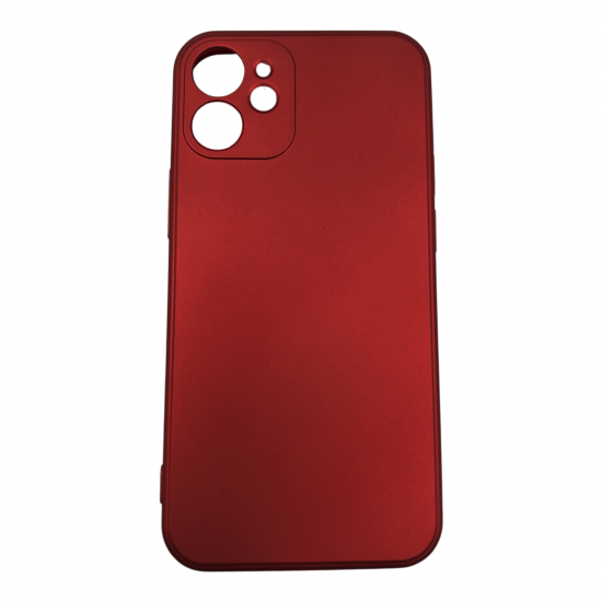 Силиконов гръб TP18 за iPhone 12 6.1" - Червен