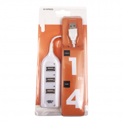 HUB Разклонител към USB 2.0   4 Ports - U003 U03 - Бял
