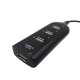 HUB Разклонител към USB 2.0   4 Ports - U003 U03 - Черен