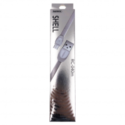 USB Кабел Remax RC 040i USB към Lightning  - Бял