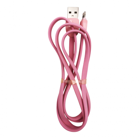 USB Кабел Remax RC 040i USB към Lightning - Розов