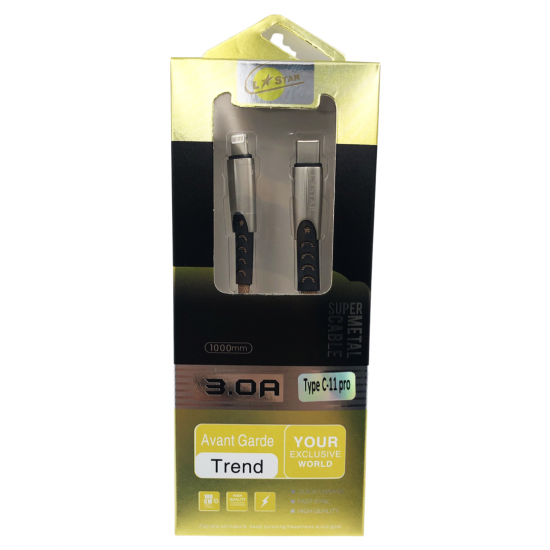 USB Кабел L✮Star LS-70 USB-C към Lightning