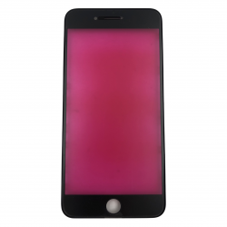 Рамка + лайсна за iPhone 7 Plus - Черен