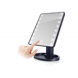 Светещо Лед Огледало Large Led Mirror 16 LED светлини - Голяма - Розов
