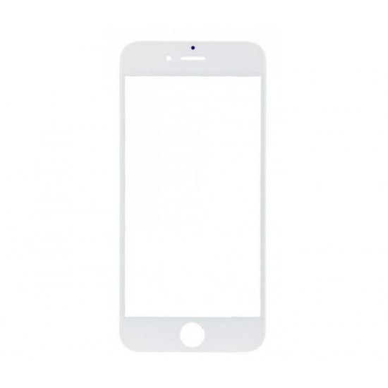 Предно стъкло (части) за iPhone 6S Plus - Бял