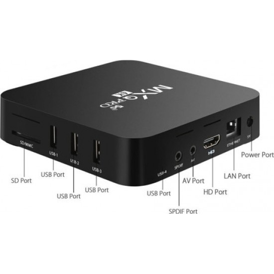 ТВ Бокс MXQ Pro Android 11.1 4K 4GB RAM 32GB ROM