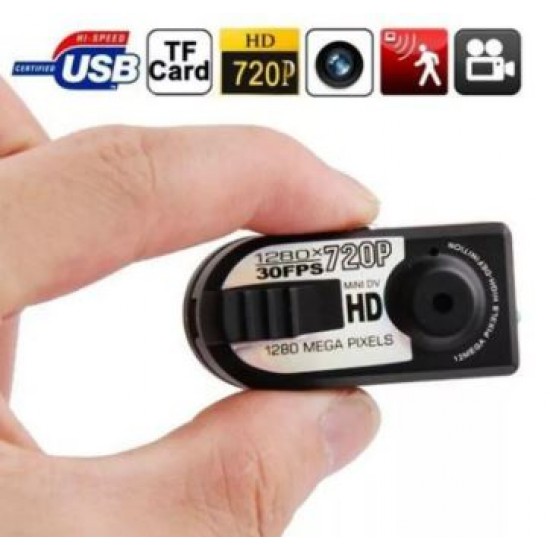 Q5 Mini SD записваща камера с висока резолюция HD 720P Нощна инфрачервена камера за нощно виждане