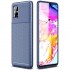 Карбонов гръб за Samsung A51 - Син
