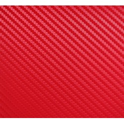 Фолио скин за рязане на машина КАРБОНОВ - Червен