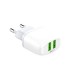 Зарядно устройство LDNIO A2219 2.4A 2 port - USB към Lightning