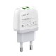 Зарядно устройство LDNIO A2219 2.4A 2 port - USB към Lightning