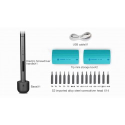 Мини литиева електрическа отвертка SUNSHINE SD-18E С с LED осветление