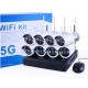 9008 ( APP:XMEye ) Комплект за видеонаблюдение 8 камери 5G WIFI KIT NVR Onvi