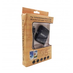 Четец+ HUB Разклонител от Микро USB на USB и микро SD- SG-008