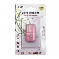 Четец за карти USB към SD Micro SD  2.0 - T62