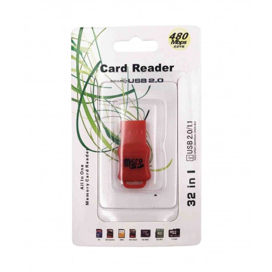 Четец за карти USB към SD Micro SD  2.0 - T62