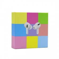 Inpods 3 Pro Design (Шарената кутия) - Бял