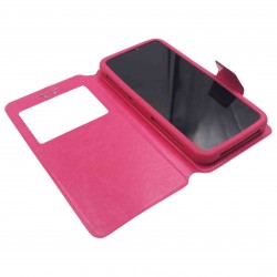 Калъф Тип Тефтер 1108 универсален 5" - Розов