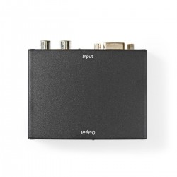 RL-V70 VGA 2x RCA мъжки HDMI изход 1080p 1,65 Gbps алуминий