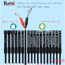 KAISI K-9088 Мобилен ремонтиращ захранващ кабел за iPhone 6-12 Pro Max Телефон с Android Бързо открива повреда на батерията