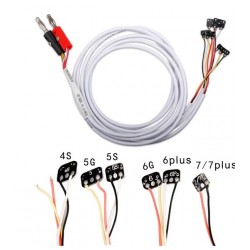 КAISI кабел за постоянен ток за захранване на телефон за iPhone 8 8 7 7 Plus 6 5S 5C 5 4S