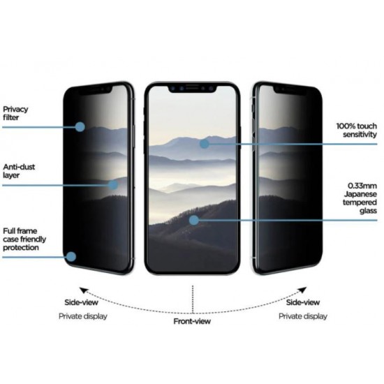 Privacy Стъклен протектор Samsung Z Fold 5