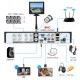 AHD6016T-LY 16CH 5MP 1080p Full HD AHD/TVI/CVI/NVR/DVR H.264 H.265 5 в 1 (приложение XMeye)