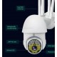Q79 1080P HD ( APP:V380PRO ) куполна камера IP камера PTZ камера WiFi сигурност Водоустойчива IR нощ 79 Светлини Външна камера за наблюдение