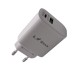 PD20W L✮Star 2в1 TC-11 FAST 2изх. USB-C+QC3.0 Type-C към Type-C