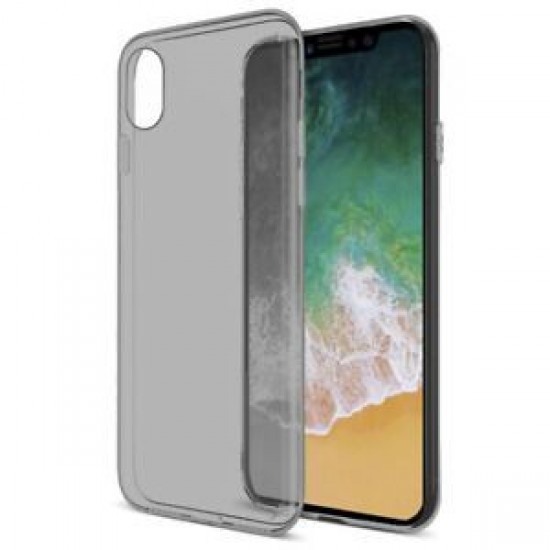 Ултра тънък силиконов кейс T-62 за iPhone 6G /6S - Опушен