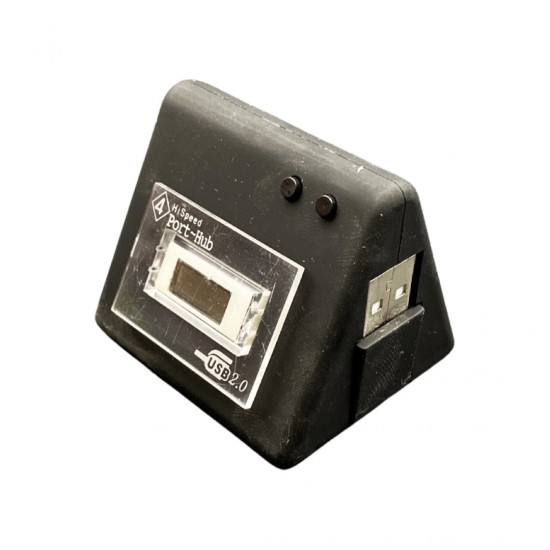 HUB Разклонител USB към USB Micro USB 2.0 4 port hub - Черен  KLT-094E