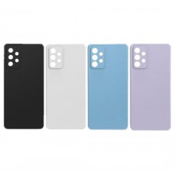 Капак батерия за Samsung A52 5G+стъкло за кам. - Лилав