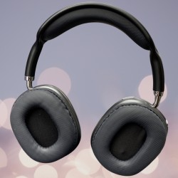 Слушалки за компютър с осветление APJ01 -  Черен