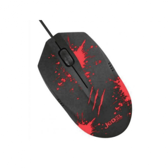 JEDEL Комбо 4 в 1 CP-01 светеща RGB клавиатура с мишка, слушалка и подложка