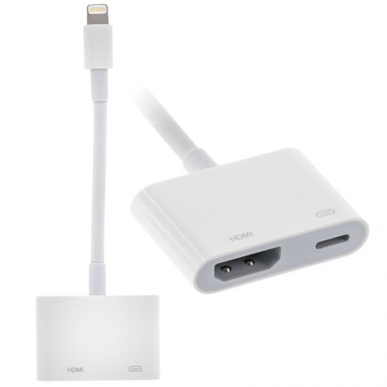 Lightning digital AV към HDMI и Lightning 