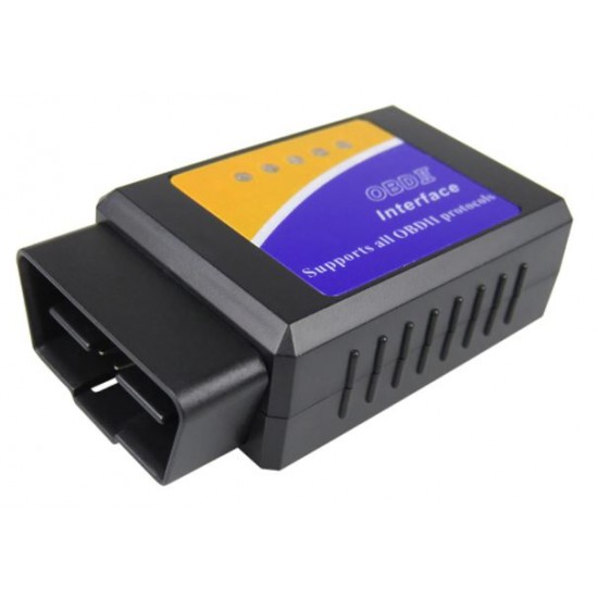 V1.5 OBD2 ELM327 скенер за автомобил Bluetooth OBDII Автодиагностичен инструмент OBD 2 Четеци на кодове на двигателя съвместим с Android/IOS/Windows
